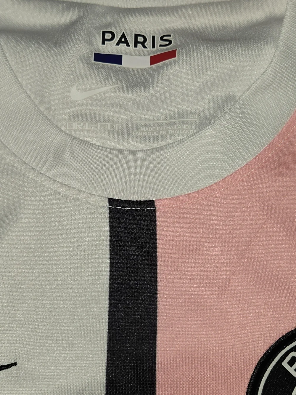 Nike PSG AWAY White Athletic Top with Tag